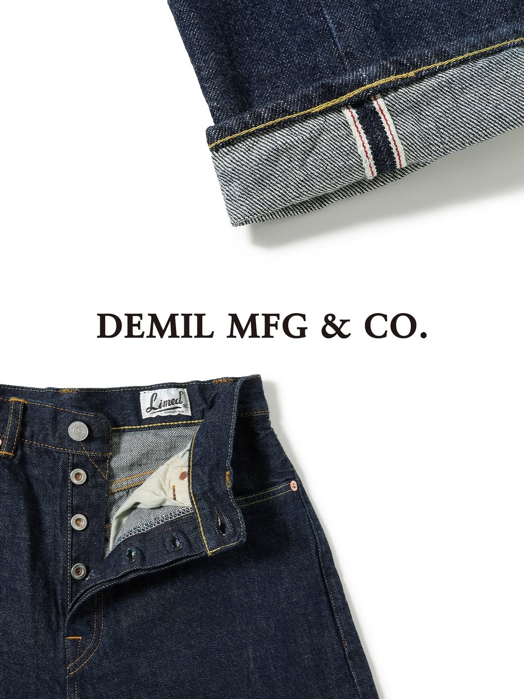 단순한 복각을 넘어, 데밀(DEMIL MFG&CO)이 증명하는 가장 정직한 데님의 가치
